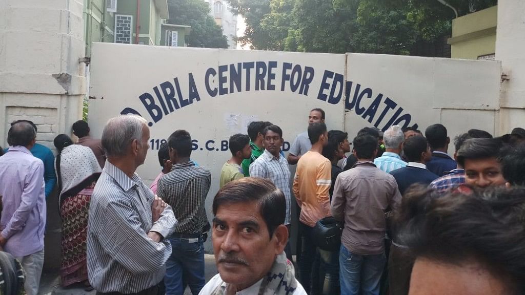 Parents had been protesting in GD Birla for days demanding the removal of the Principal.