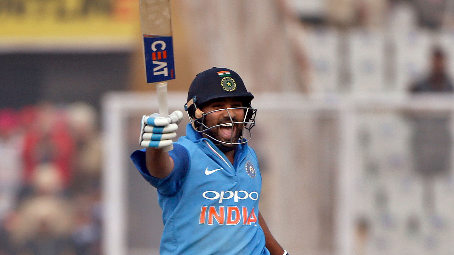 Rohit Sharma Strikes Third Double Ton in ODIs as India Post 392/4