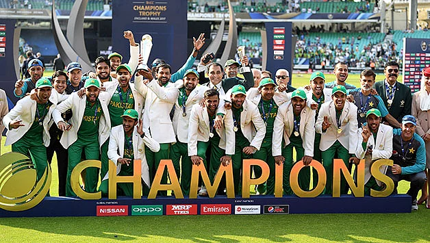 Pakistan won the 2017 ICC champions trophy.