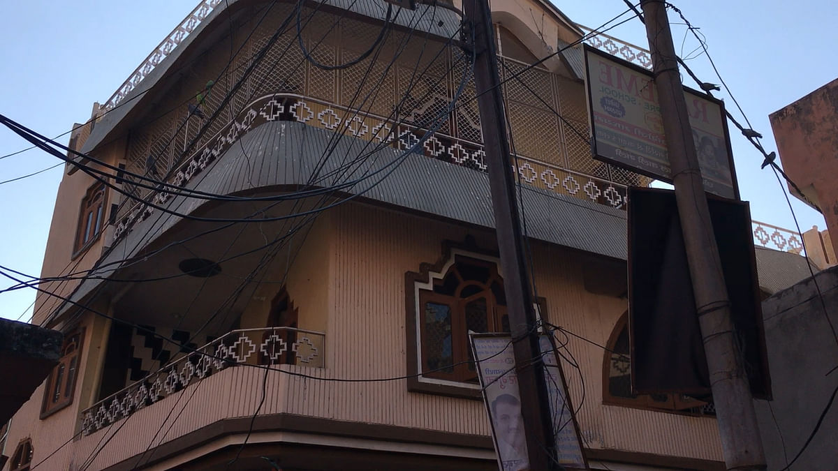 Mehtaab Ali bought this house six months back from PP Rastogi, a BJP politician.