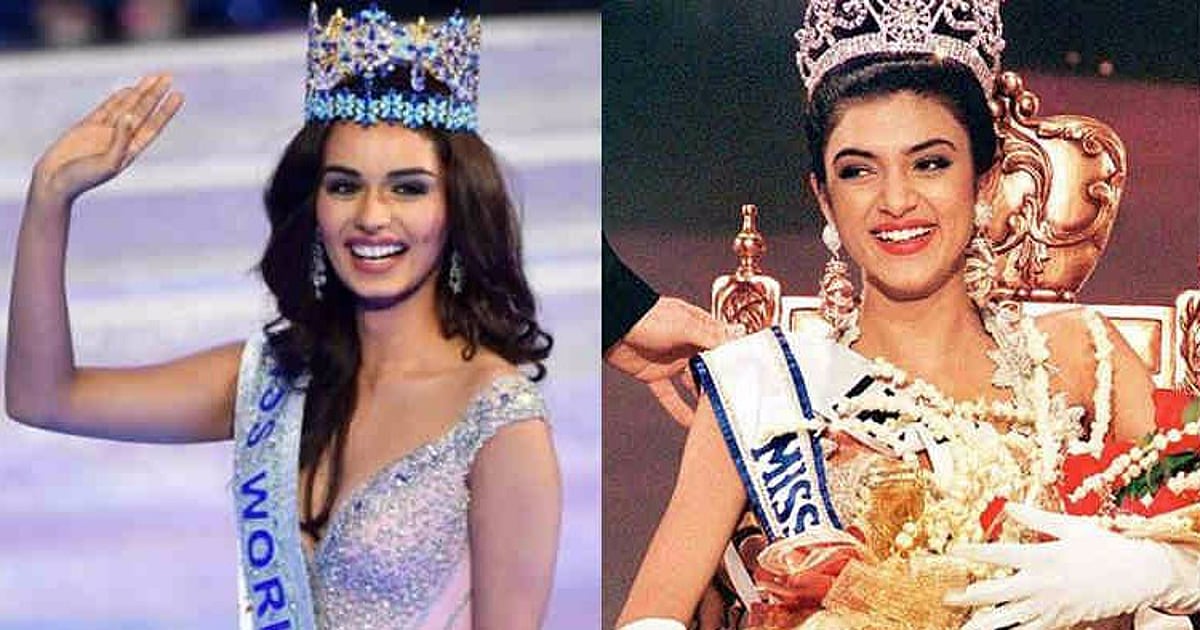 Jab Miss World 2017 Manushi Chhillar Met Sushmita Sen