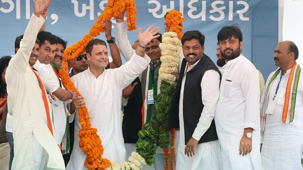 Rahul Gandhi in Anjar, Gujarat
