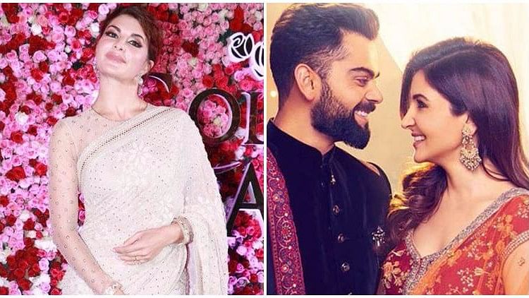 Jacqueline Fernandez spilled the beans on the Anushka-Virat wedding.