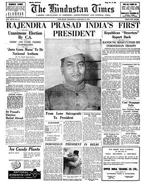 Revisiting India’s first ever Republic Day celebration on 26 January 1950, and the day preceding it.
