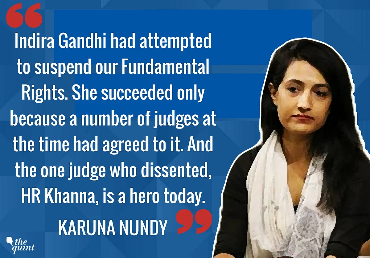 ‘Dissenting SC Judges Are of the Highest Integrity’: Karuna Nundy