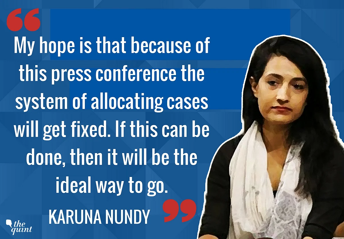 ‘Dissenting SC Judges Are of the Highest Integrity’: Karuna Nundy