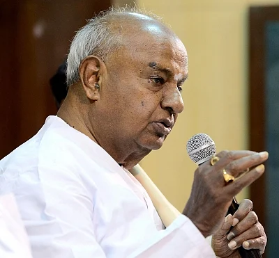 H D Deve Gowda.