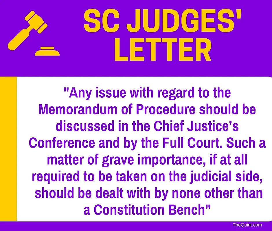 7 Highlights From Scathing Letter SC Judges Wrote to CJI Misra