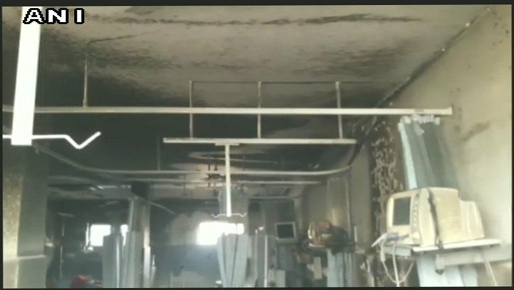 Two female patients died in the fire that broke out in the ICU of Sai Hospital in Bareilly. 