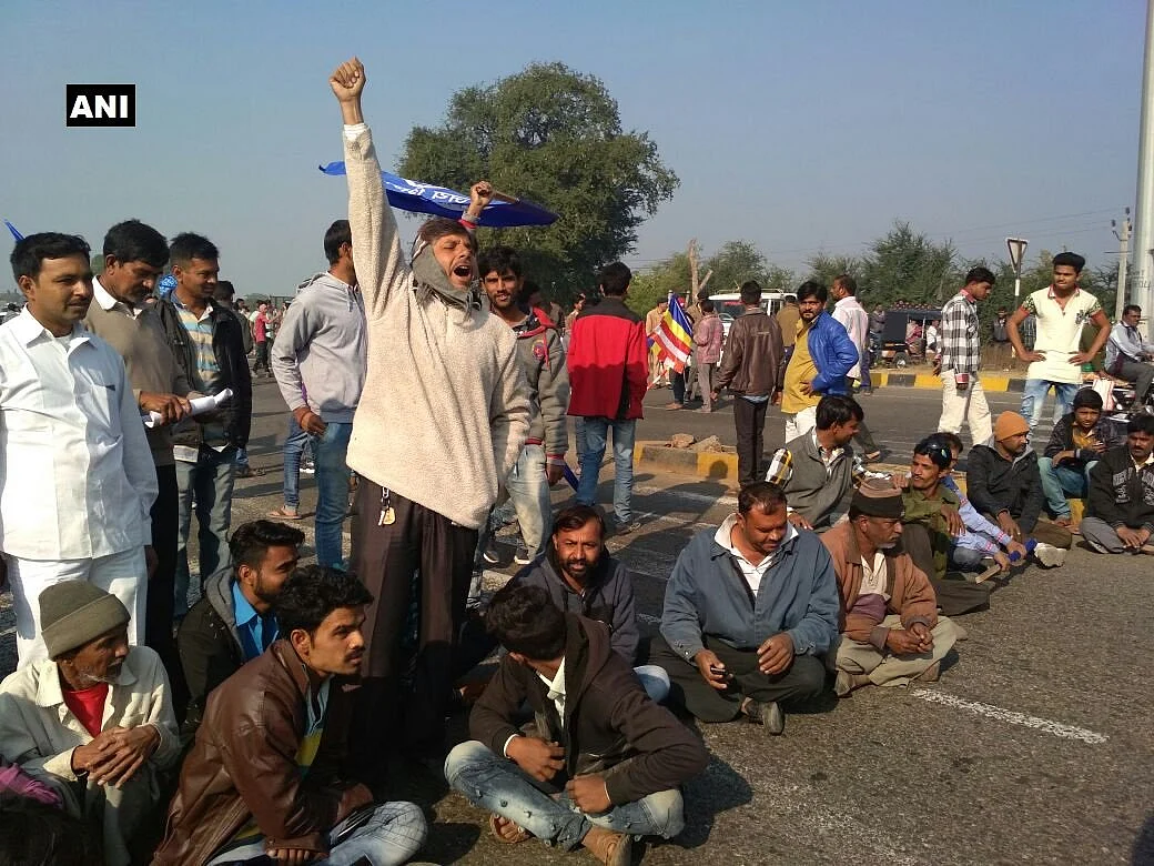 Protesters block Rajkot-Somnath National Highway near Junagadh