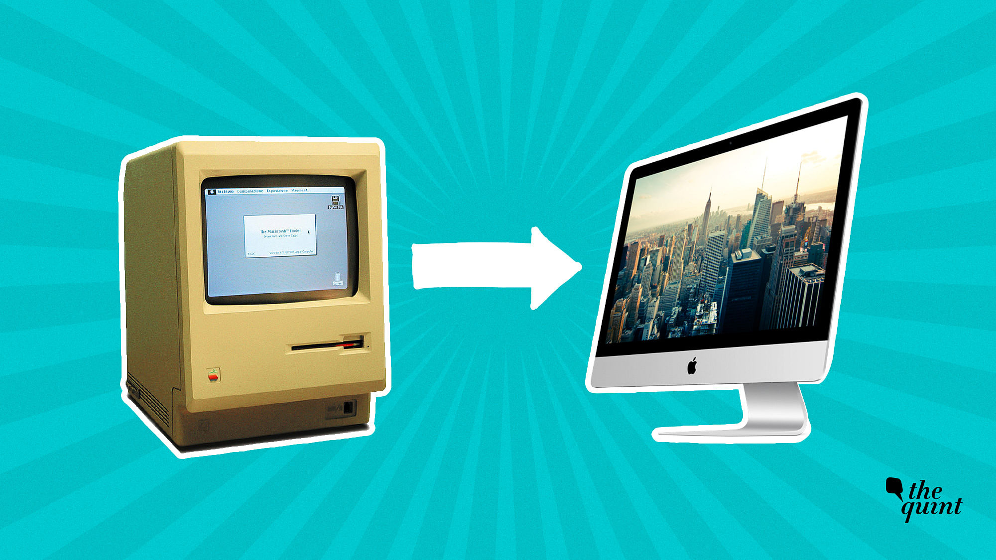 Macintosh then and now.