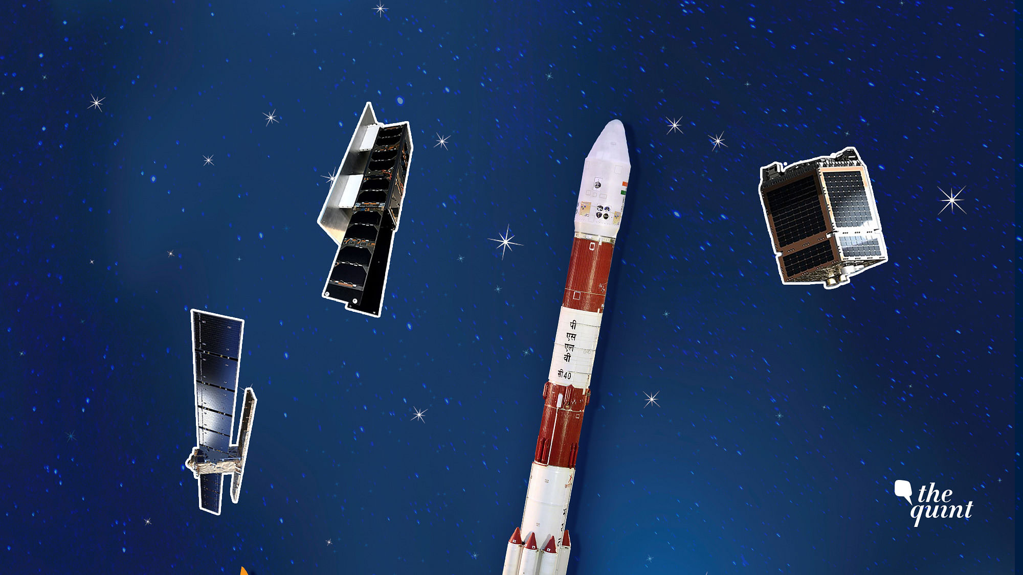 ISRO is launching its 100th satellite into space, the PSLV-C40