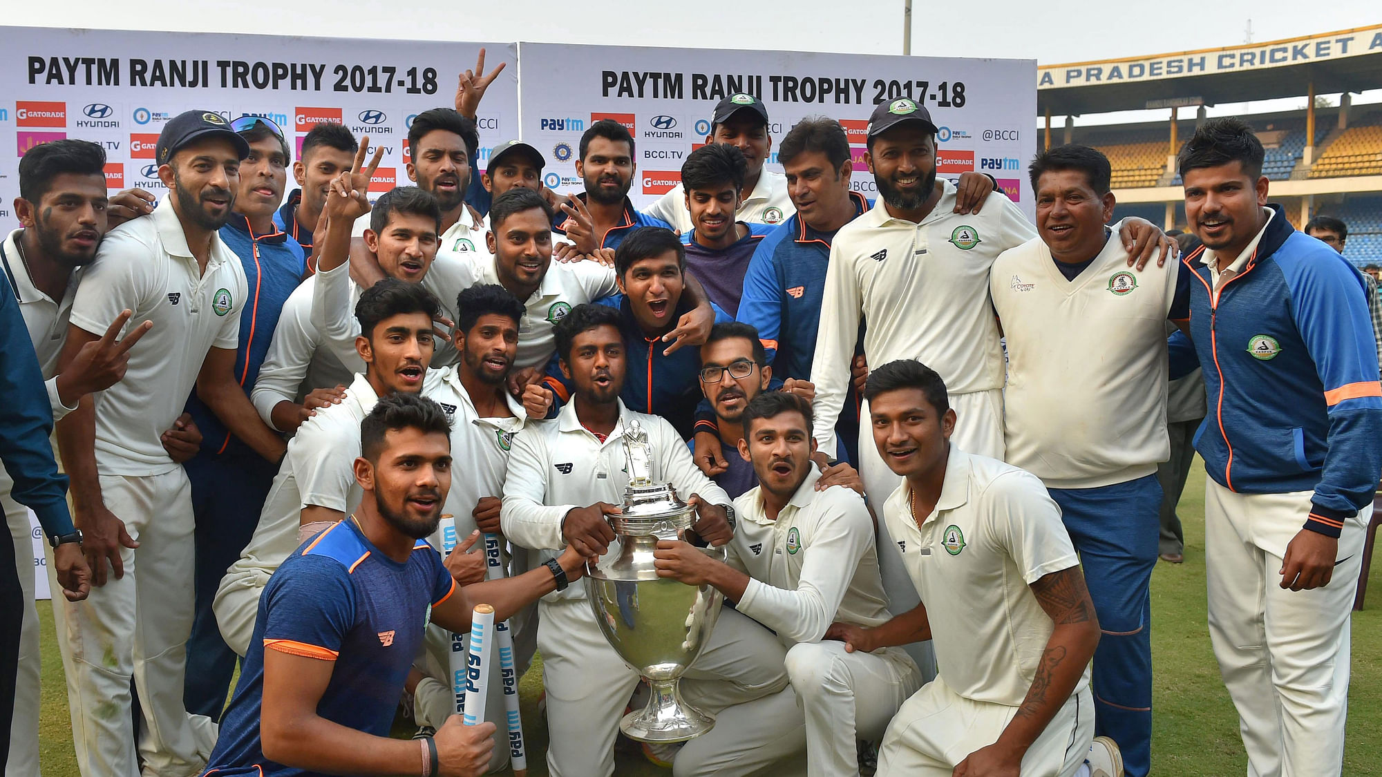 Vidarbha won their first Ranji Trophy title on Monday, 1 January.&nbsp;
