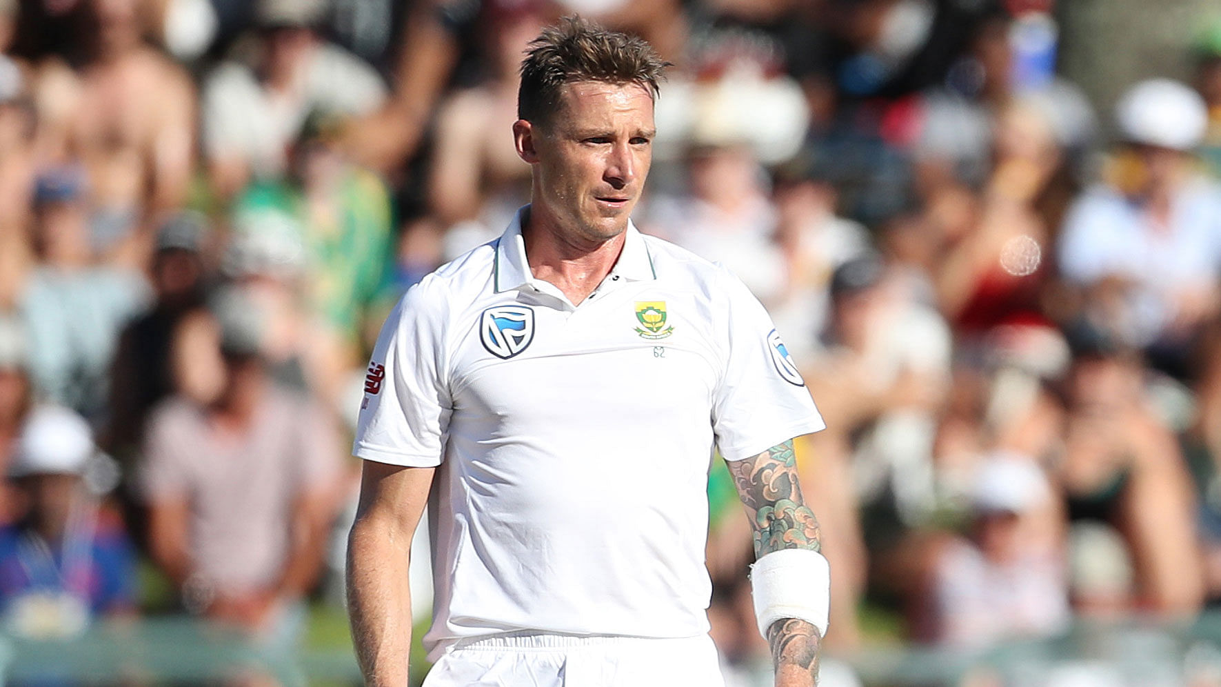 File photo of Dale Steyn who has announced his retirement from Test cricket.