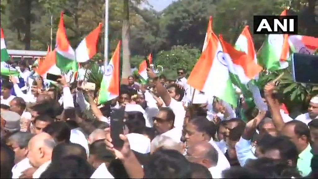 The ‘Samvidhaan Bachao’ rally is being seen as an attempt to consolidate anti-BJP forces ahead of the 2019 Lok Sabha elections.