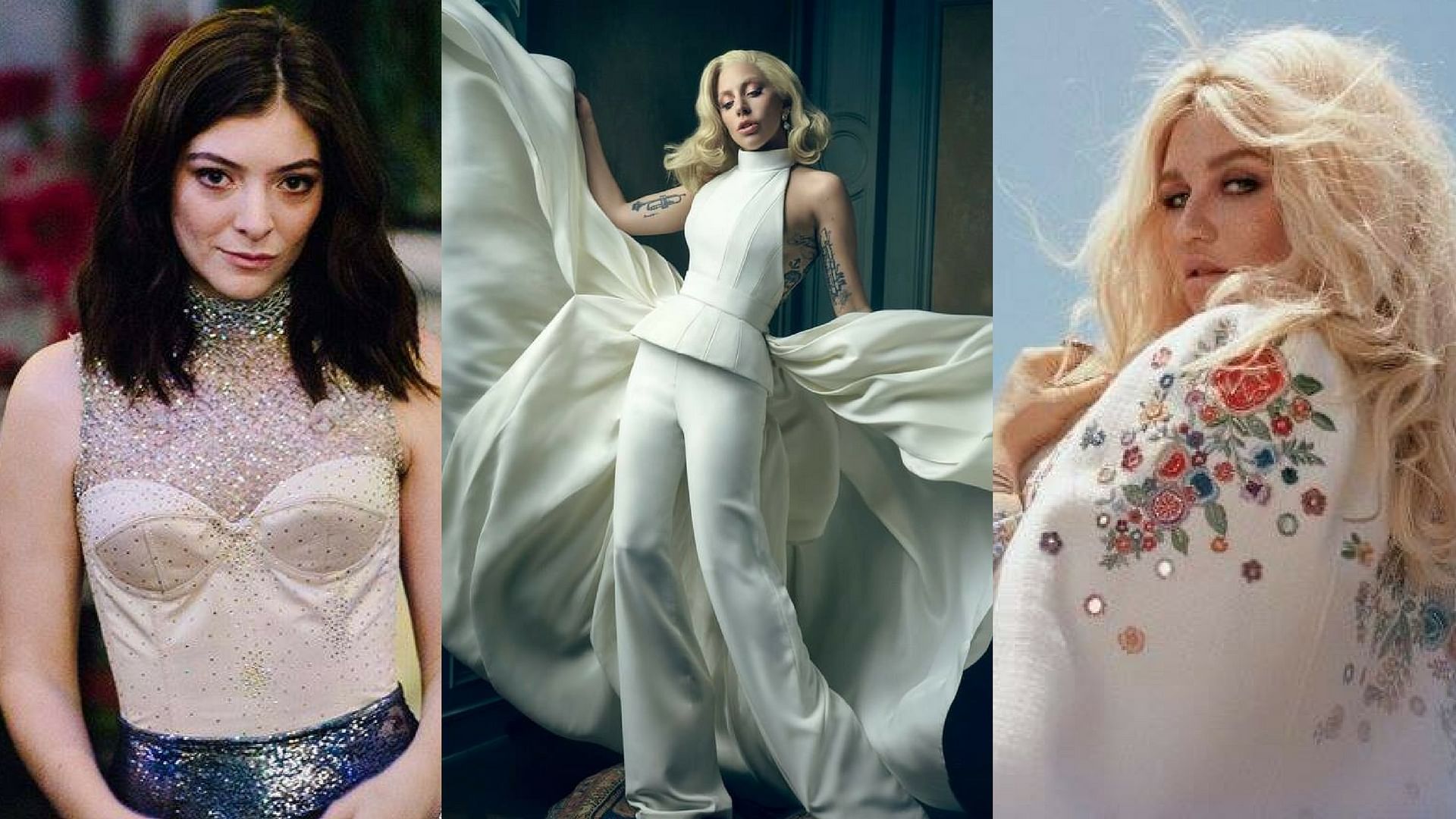 Lorde, Lady&nbsp; Gaga and Kesha are among the Grammy 2018 nominees.&nbsp;