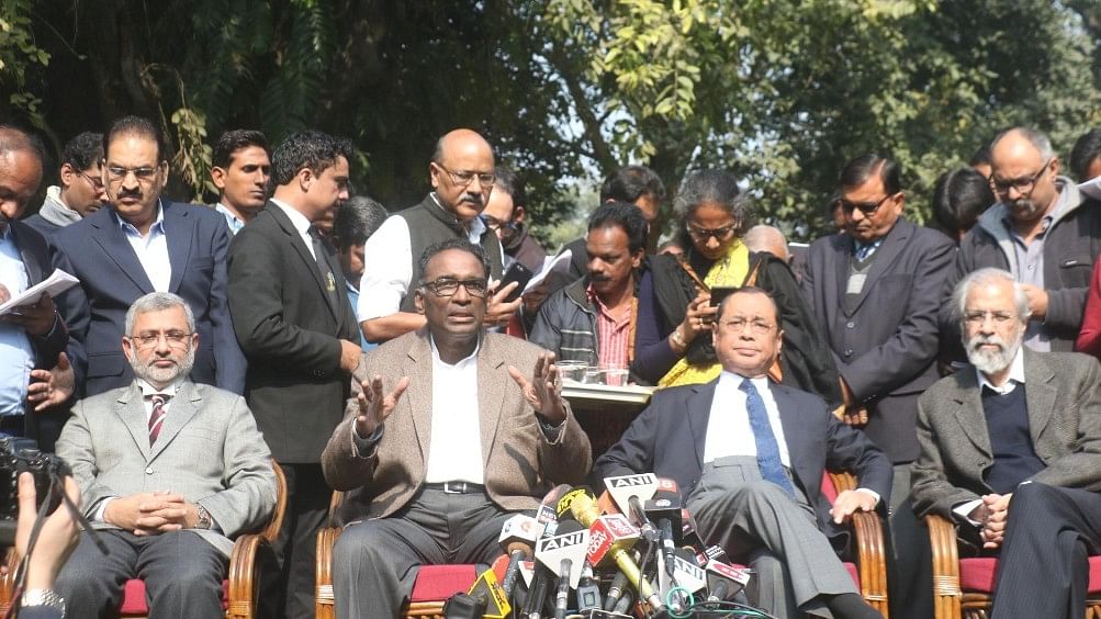 Four senior most judges from the Supreme Court held an unprecedented press conference on Friday, 12 January.