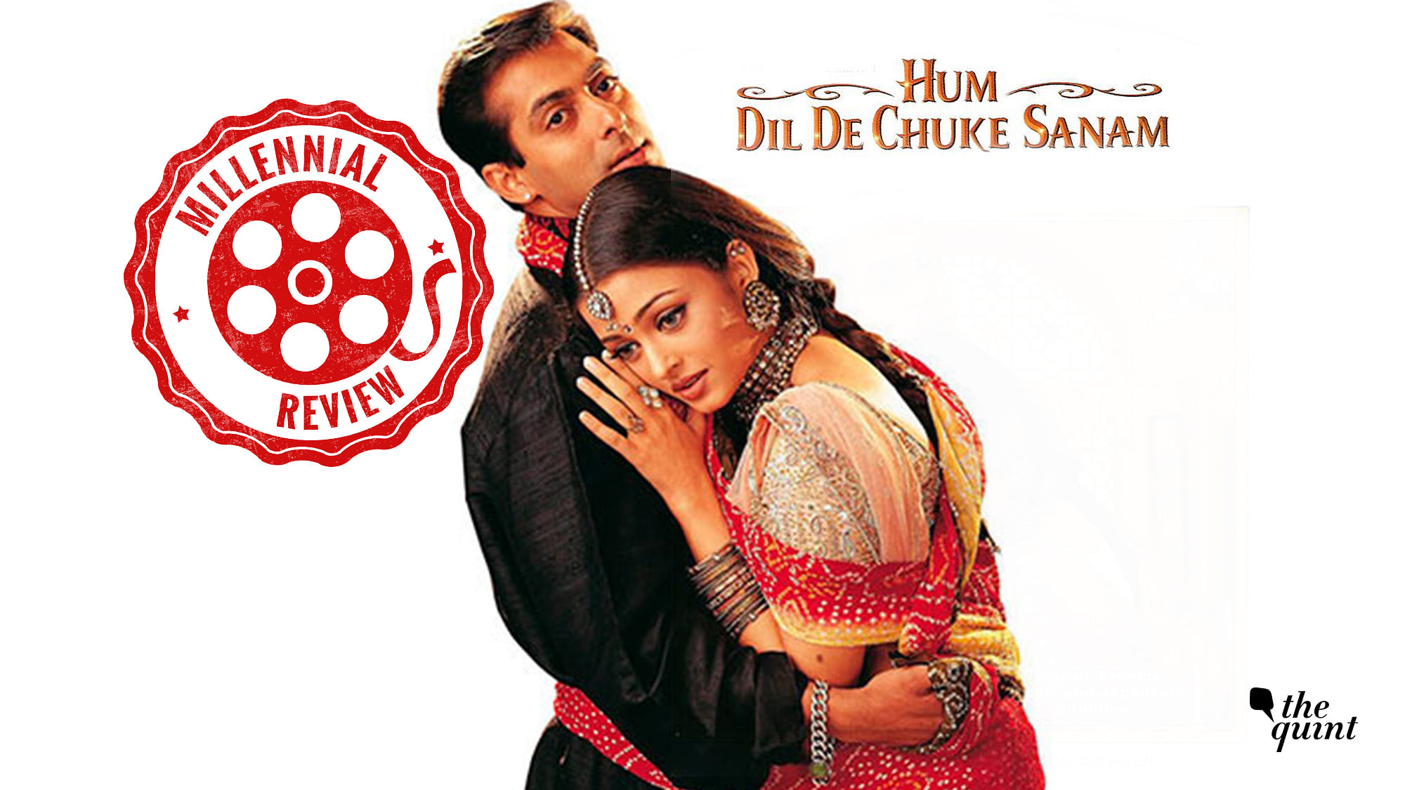 Salman Khan and Aishwarya Rai in <i>Hum Dil De Chuke Sanam</i>.
