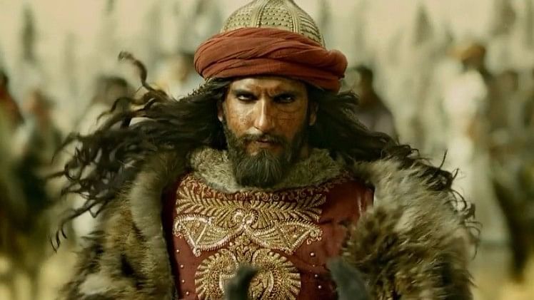 Ranveer Singh as Alauddin Khilji in <i>Padmaavat. </i>