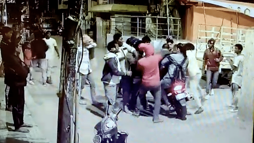 Mob attack in Bengaluru.