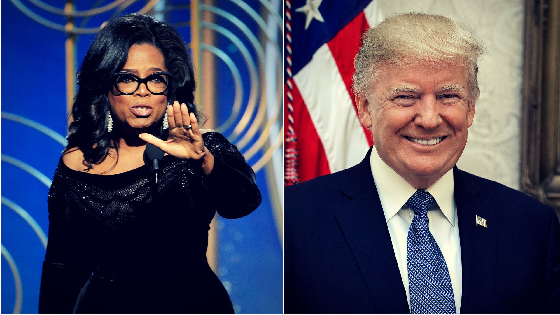 Trump says he will beat Oprah if she runs for President.