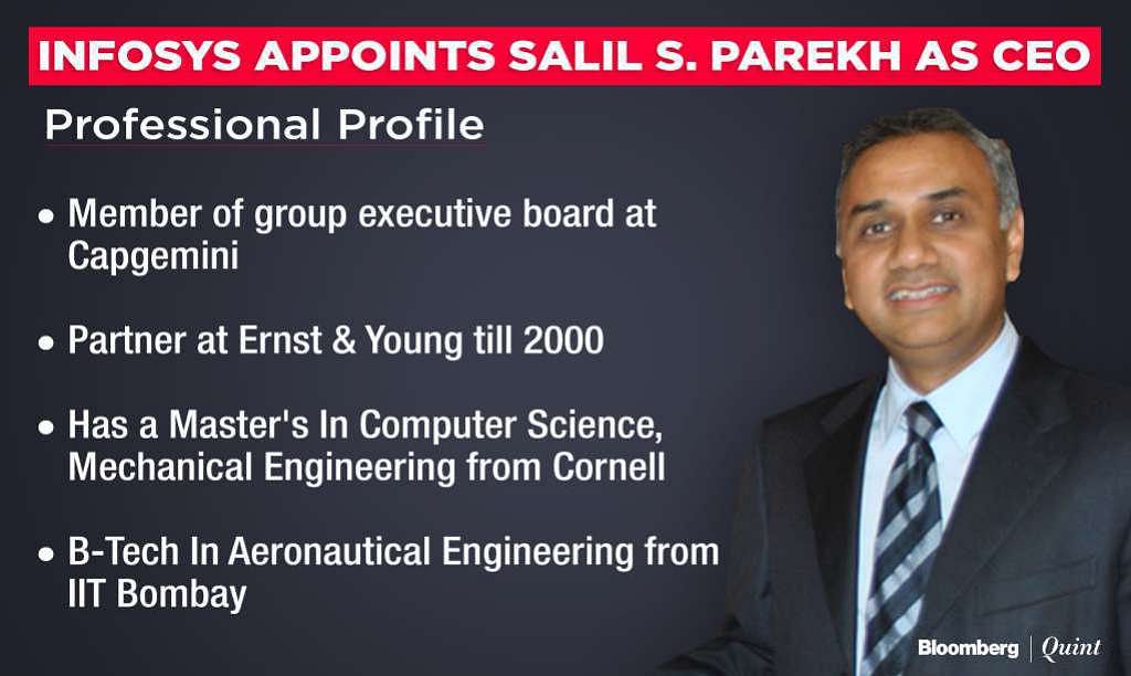 His resume suggests that he ticks several boxes for Infosys.  