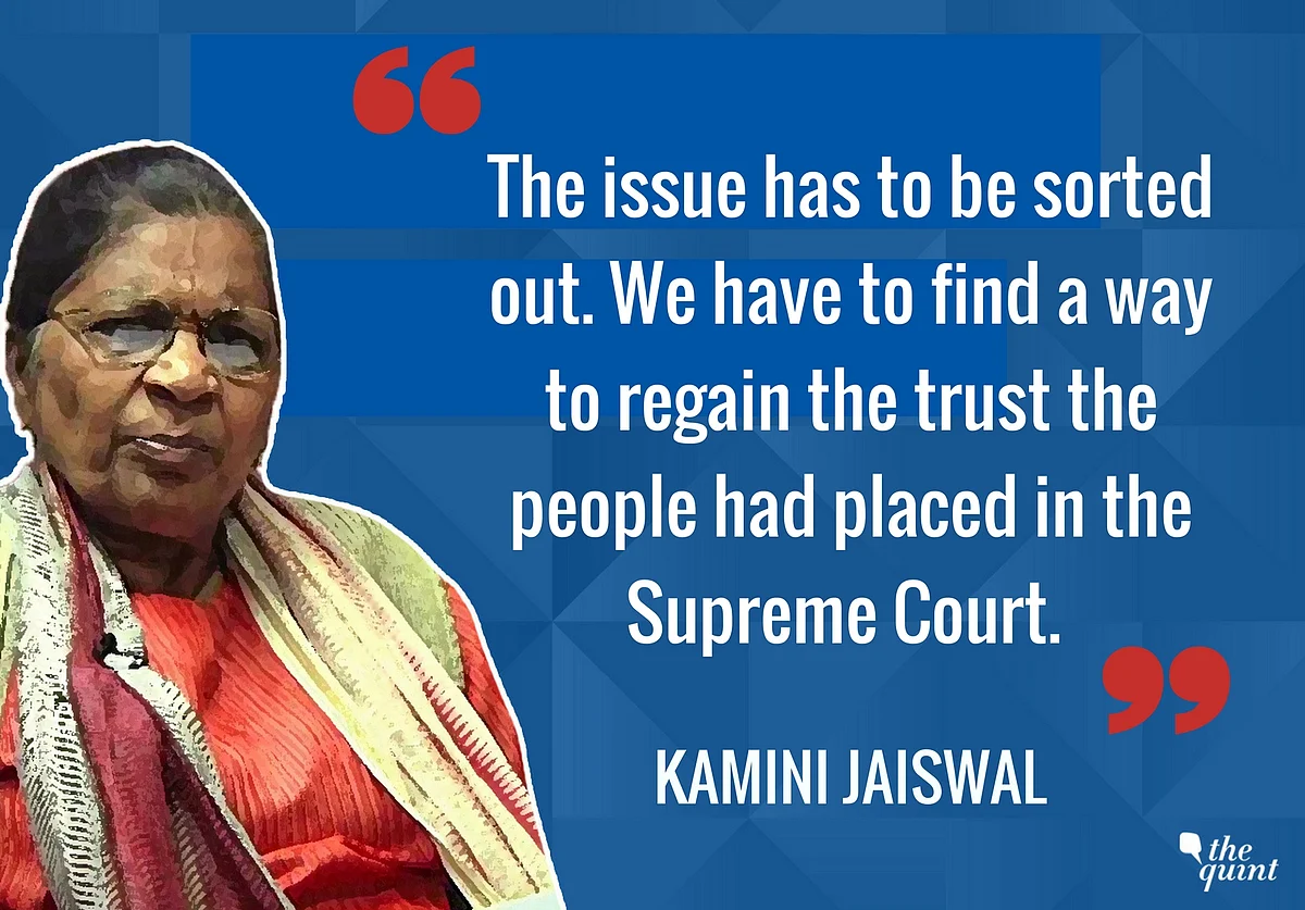 ‘What Option Did They Have?’: Kamini Jaiswal on SC Judges’ Dissent