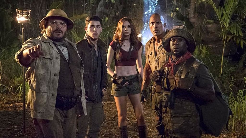 A still from <i>Jumanji: Welcome to the Jungle</i>