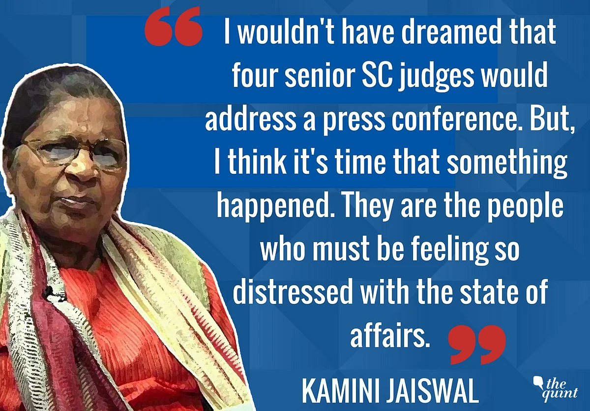 ‘What Option Did They Have?’: Kamini Jaiswal on SC Judges’ Dissent