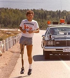 Terry Fox’s run has now grown into an annual marathon in over 40 countries to raise funds for cancer research.