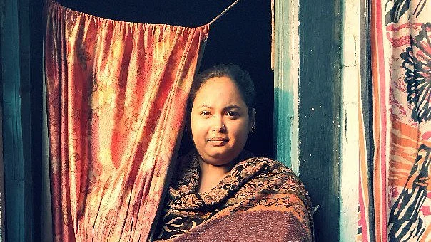 Fatima Bibi at her shanty off Prince Anwar Shah road in Kolkata.