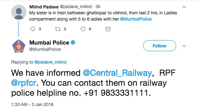 Mumbai Police has proven themselves to be an alert and tech savvy organisation every time the city is in danger.