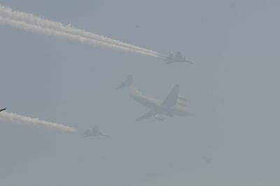 Republic Day parade sees spectacular flypast by IAF aircraft