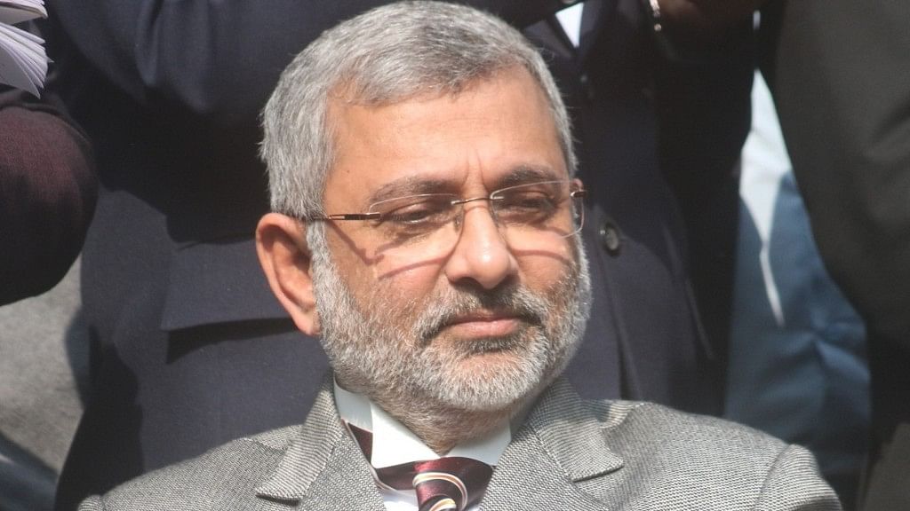 Justice Kurian Joseph during a press conference in New Delhi on Jan 12, 2018.