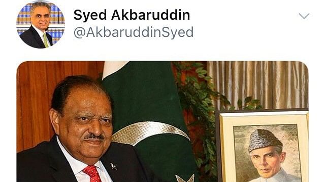 Indian Ambassador to UN Syed Akbaruddin’s Twitter Account Hacked