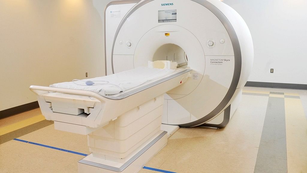 Image of an MRI machine used  for representational purposes only.