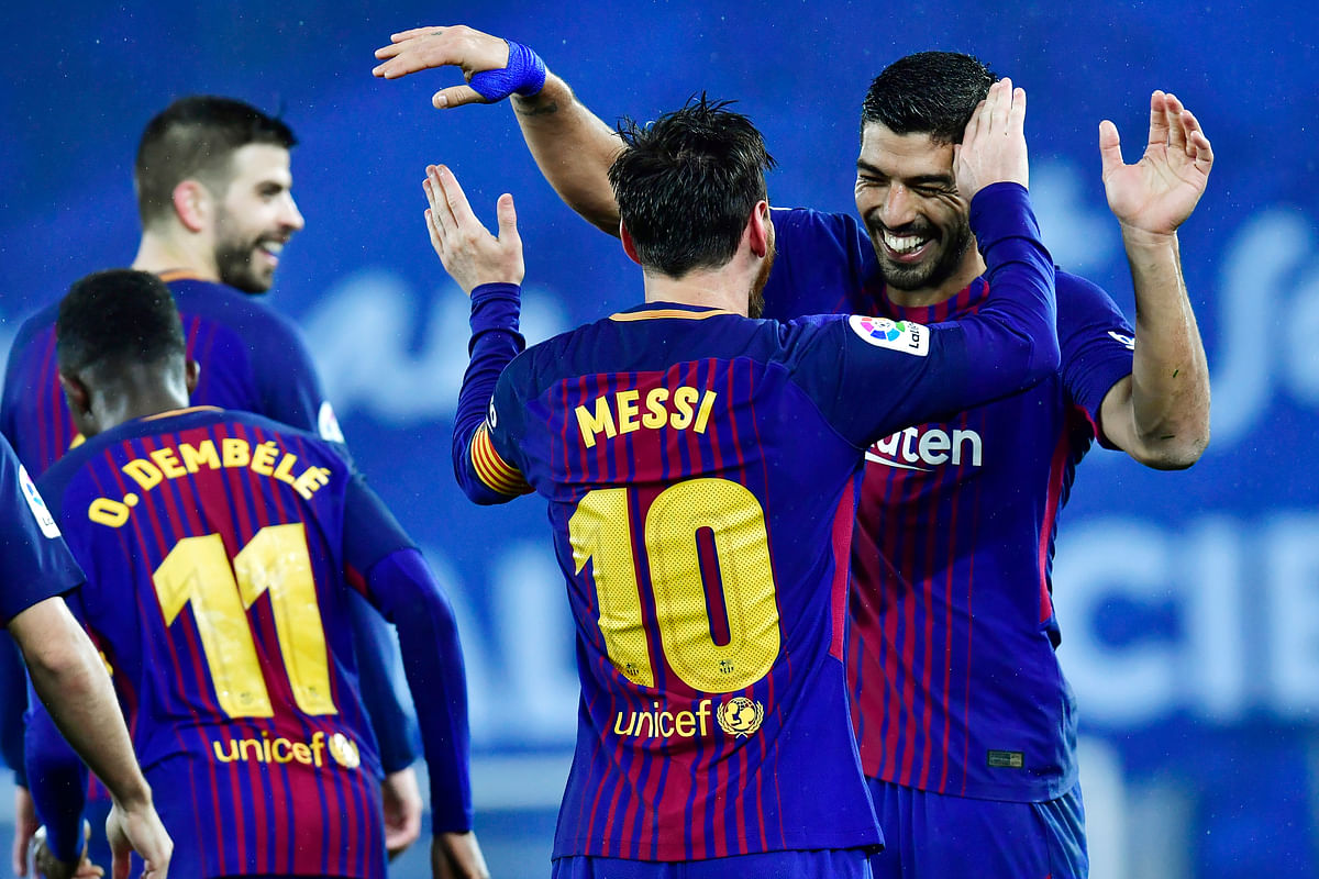 Barcelona’s 4-2 win at Real Sociedad was its first league win at the Basque Country team since 2007.
