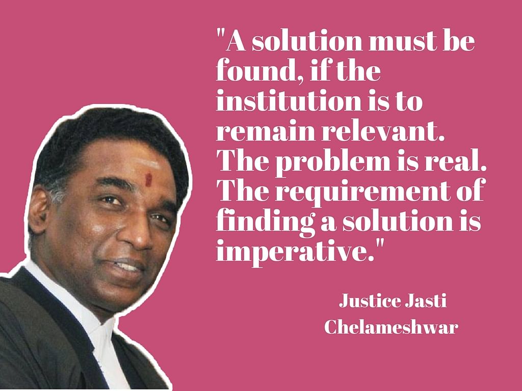 Justice Chelameswar discusses the importance of the judiciary, and the biggest challenge before it.