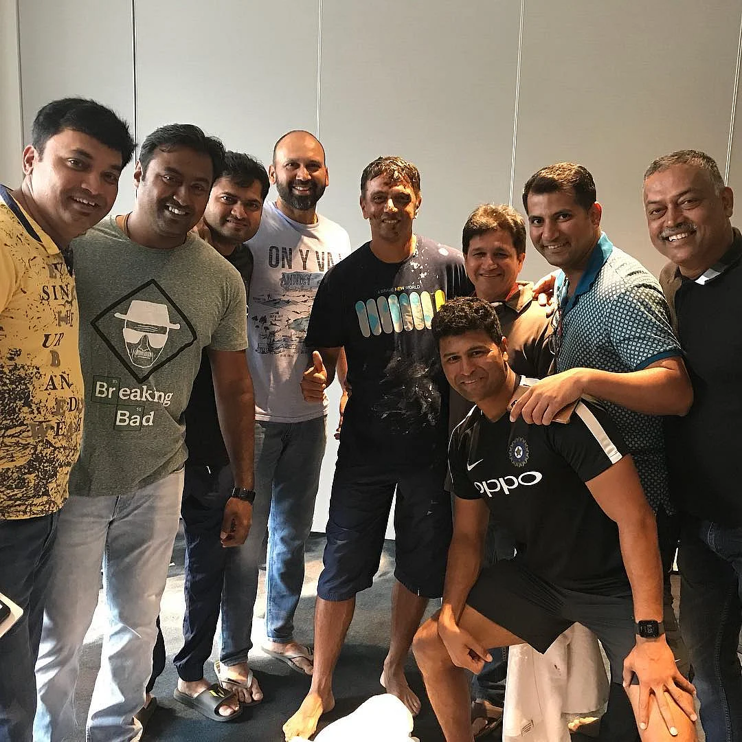 Rahul Dravid turned 45 this year.