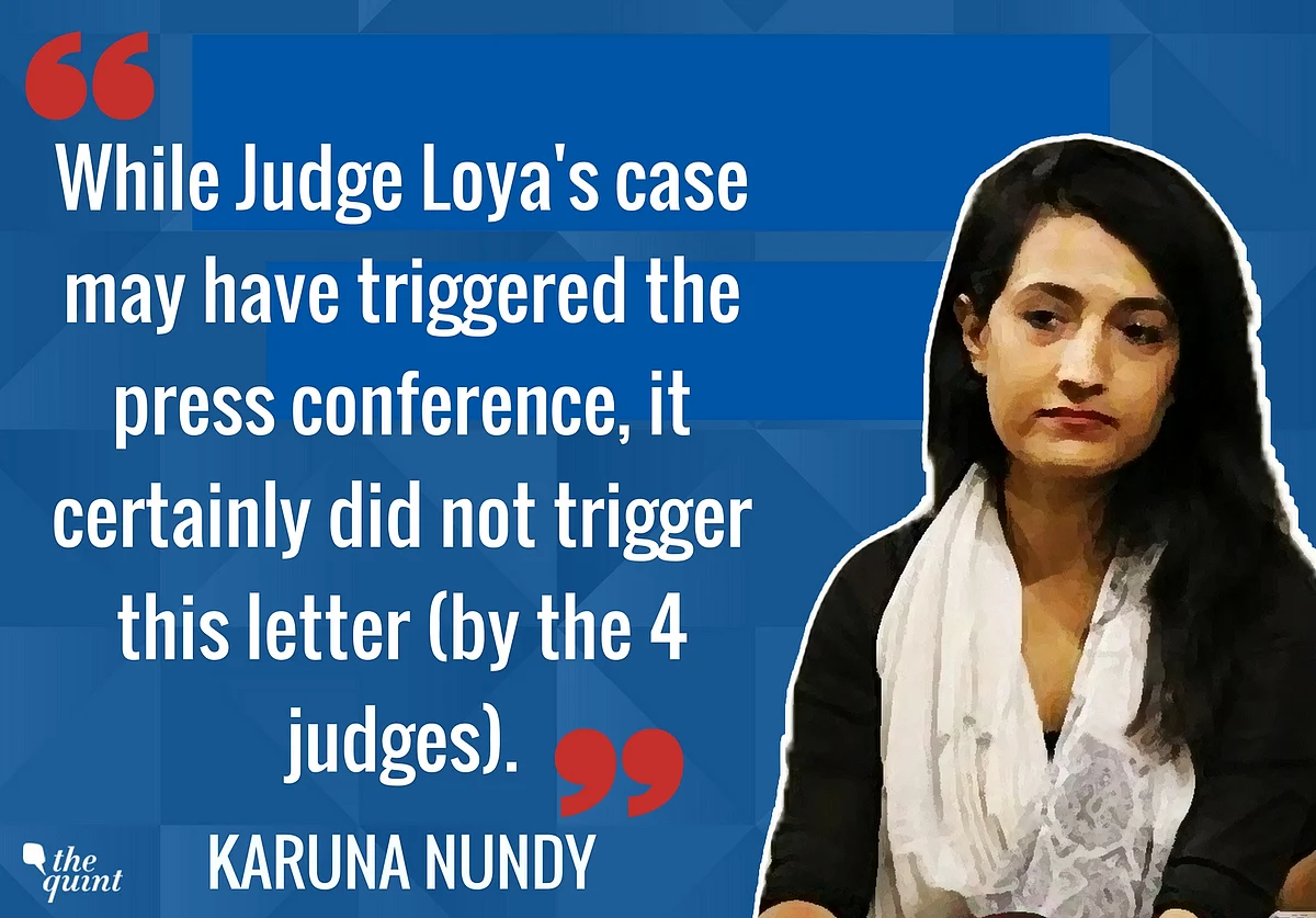 ‘Dissenting SC Judges Are of the Highest Integrity’: Karuna Nundy