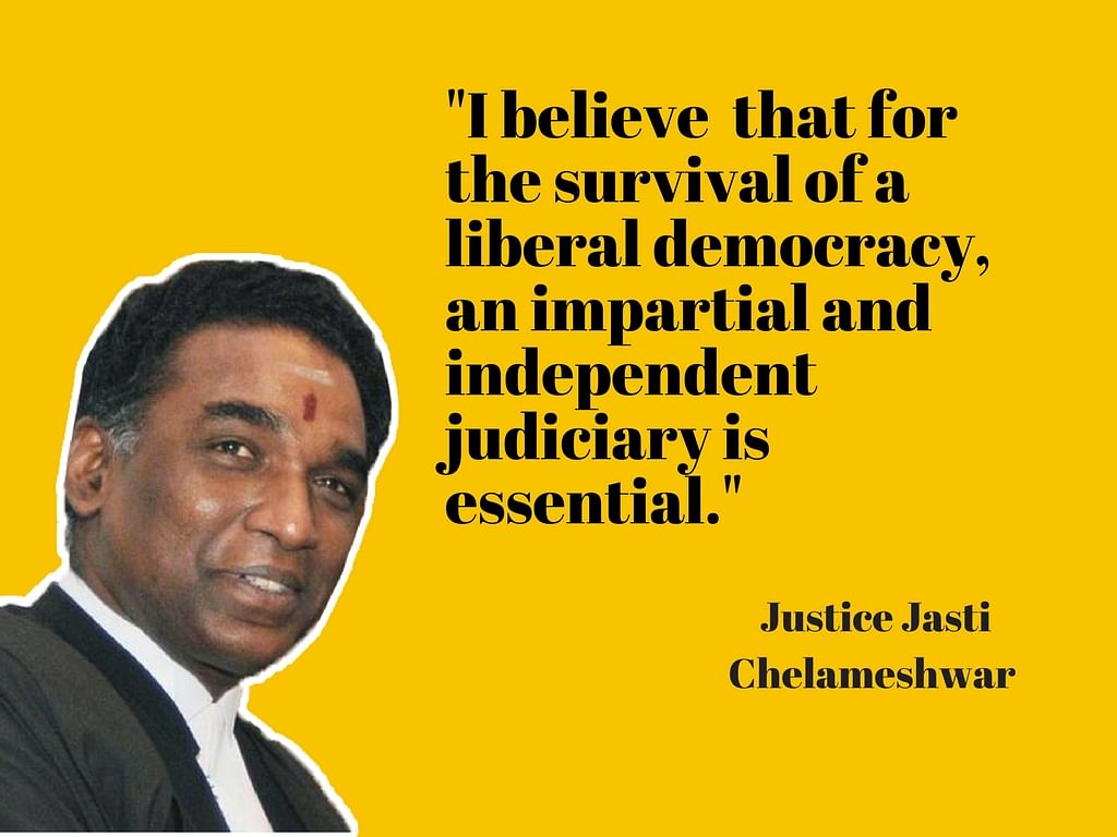 Justice Chelameswar discusses the importance of the judiciary, and the biggest challenge before it.