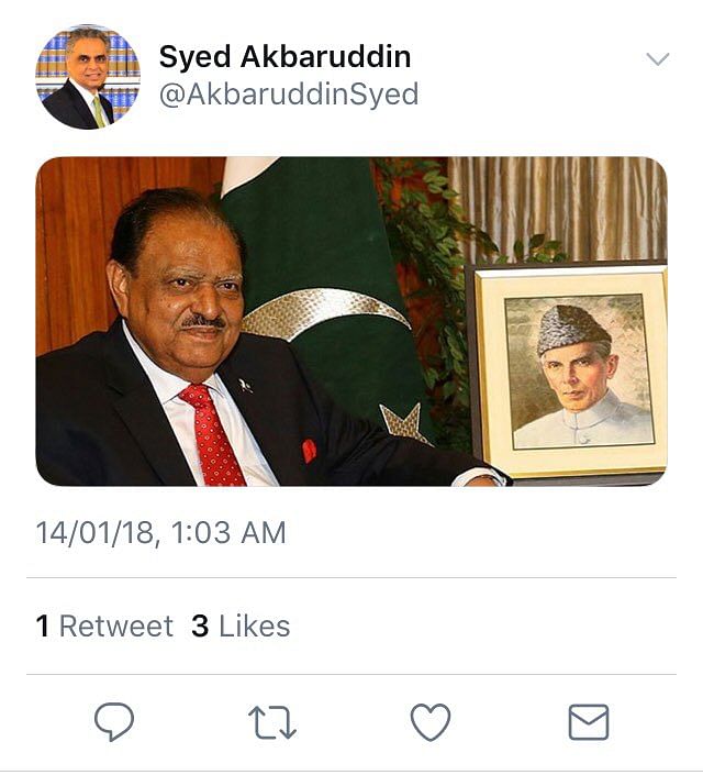 The hackers posted two photographs of Pakistan’s flag and their President Mamnoon Hussain’s picture. 