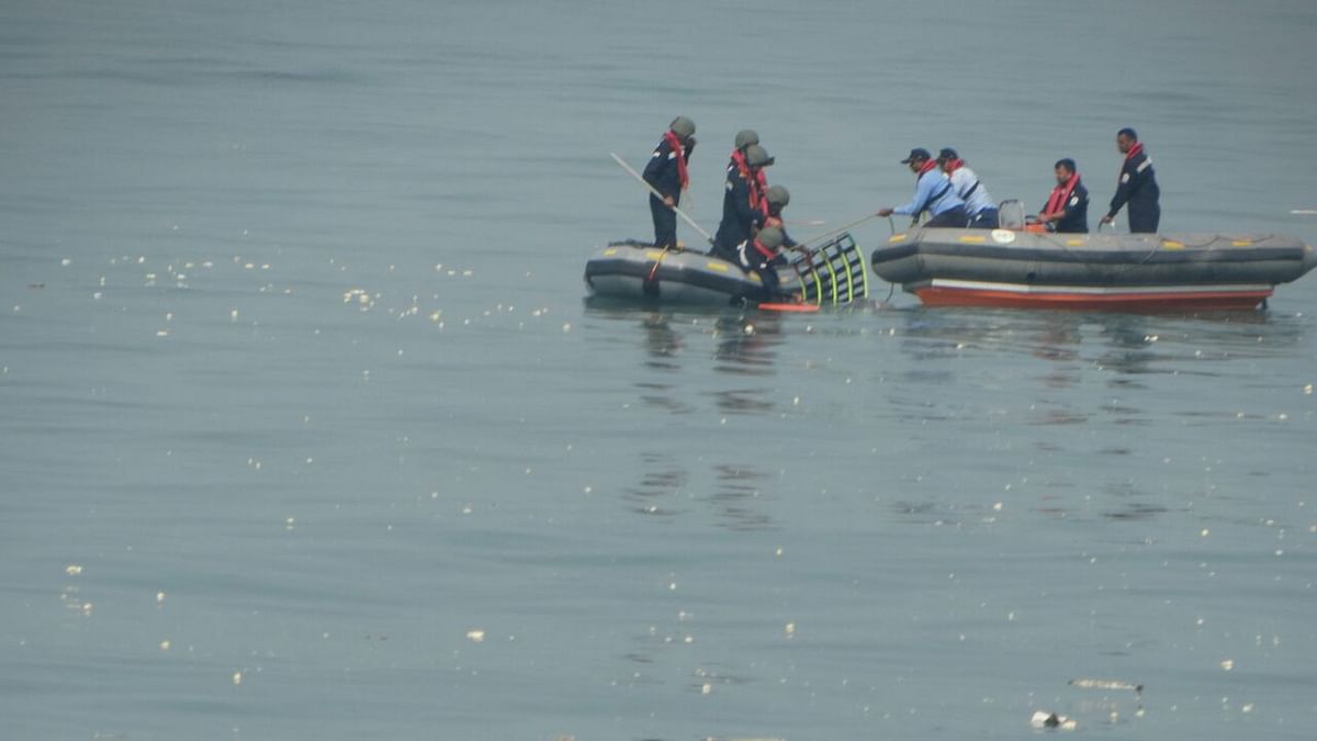 The chopper was carrying 5 ONGC employees and two pilots when it went missing off the Mumbai coast.