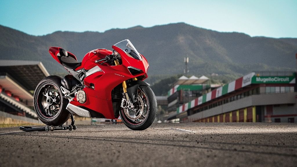 The new Panigale V4 is a power-packed bike tailor made for the track.&nbsp;