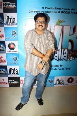 Mumbai: Film maker Ashoke Pandit during the film screening of `BHK Bhalla@Halla.Kom` in Mumbai on Feb 3, 2016. (Photo: IANS)