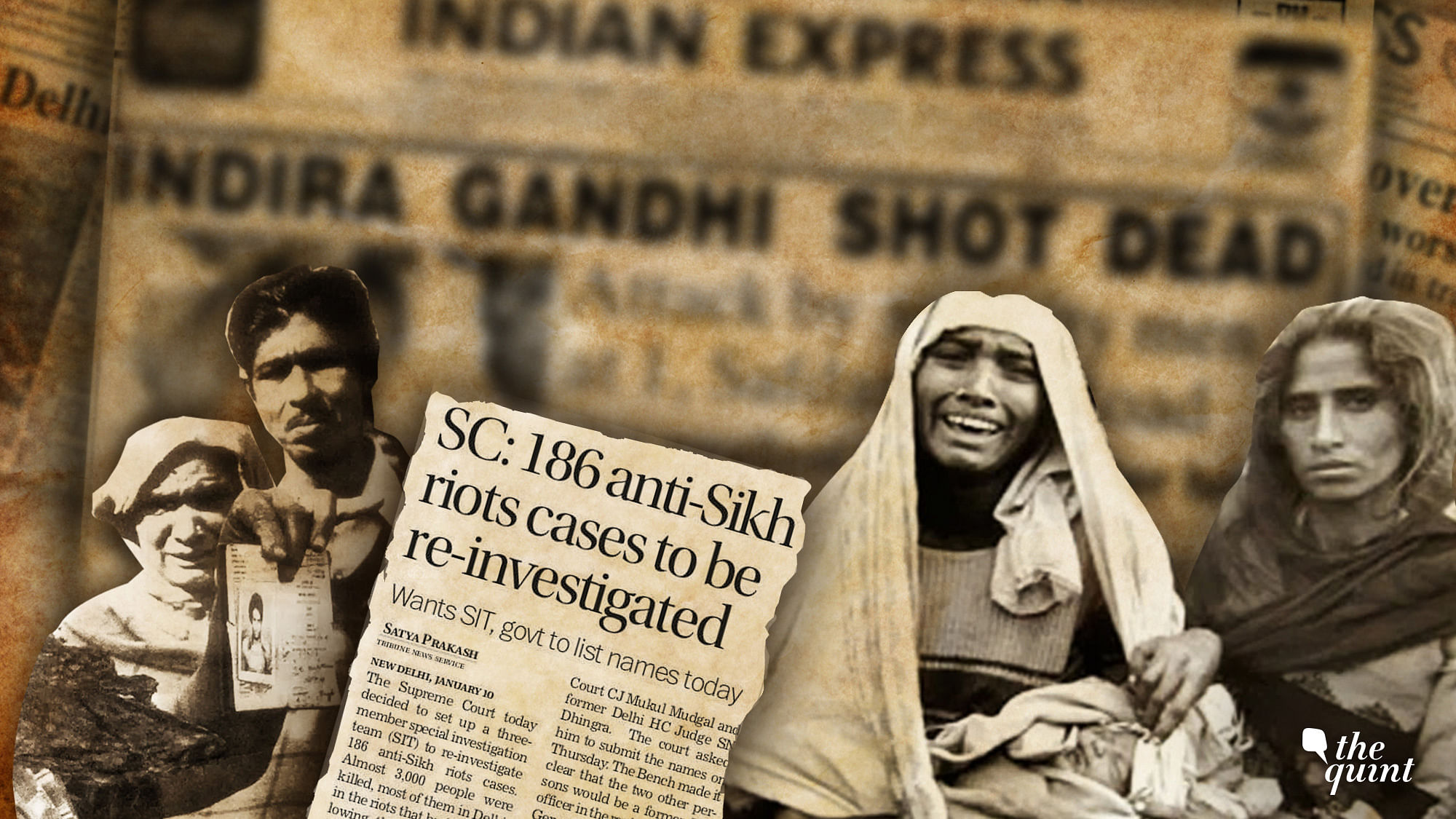 Indira Gandhi was assassinated on 31 October which led to massive communal riots on the following three days.