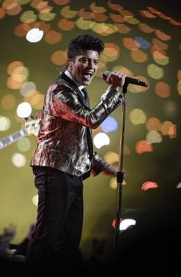 Singer Bruno Mars. (File Photo: IANS)