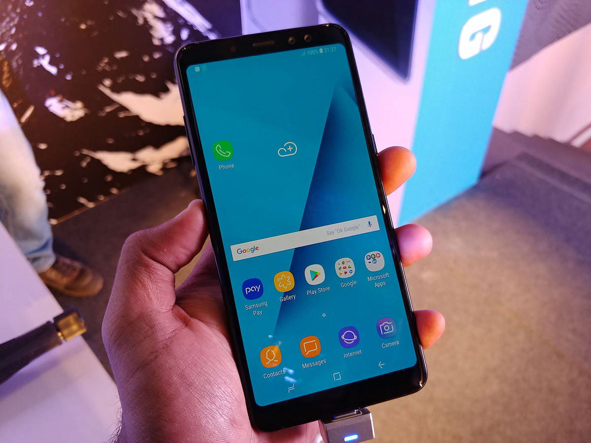 Samsung Galaxy A8+ launched in India. Here are the first impressions and specifications of the phone.