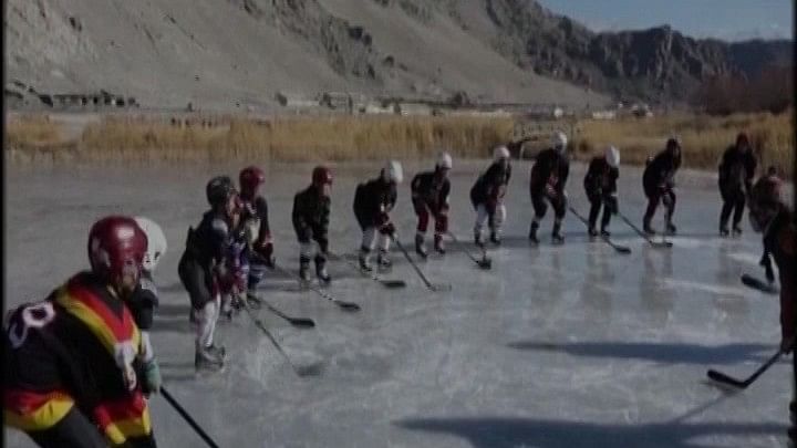Free Ice Hockey Training for Over 110 Girls in Ladakh
