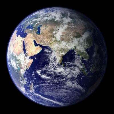 This spectacular "blue marble" image of Earth is the most detailed true-color image of the entire Earth till date. (Photo Courtesy: Reto Stockli/NASA Goddard Space Flight Center)